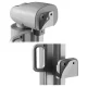 Retractable Stair Safety Gate for Children, Grey