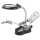 Helping Hand Soldering Stand with LED Magnifier Light