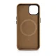 iCarer Oil Wax Leather Case iPhone 14 Plus with MagSafe WMI14220703-TN, Brown