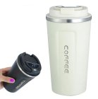 Smart Thermal Mug with Temperature Display 510 ml, White