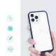 Dėklas Hybrid Armor Clear 3 in 1 skirtas iPhone 13 Pro Max, mėlynas
