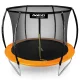 Garden Trampoline with Inner Net and Ladder Neo-Sport 312 cm (10Ft), Orange