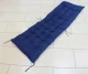 Navy Blue Garden Lounger Cushion 165x50cm