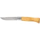 Opinel No. 08 Pocket Knife, Olive Wood