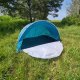 Beach Garden Tent Mini Canopy for Sunbathing 200x120x110 cm, Blue