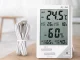 Digital Weather Station with Wired Probe Sensor, LCD Thermometer and Hygrometer