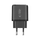 Tech-Protect NCA45W-GAN 45W 2-Port Wall Charger with USB-C Cable, Black