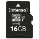 Intenso microSDHC 16GB UHS-I U3 V30 Class 10 Professional Memory Card with SD Adapter