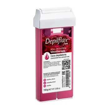 Depilatory wax roll-on cartridge Depilflax 100 Vinotherapy 110 g