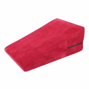 Ergonomic Wedge Pillow XXL, Velour, Red