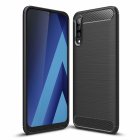Samsung Galaxy A50 2019 (SM-A505F) Carbon Fiber TPU Case - Black