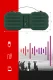 Brainz Power Cube Wireless Bluetooth Speaker, Green