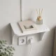 Wall Mounted Shelf for Wi-Fi Router SL14, White