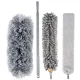 Telescopic Dust Brush with 3 Interchangeable Heads (80-250 cm)