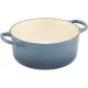 Le Creuset Signature Round Cast Iron Casserole 24 cm 4.2 L Chambray Blue