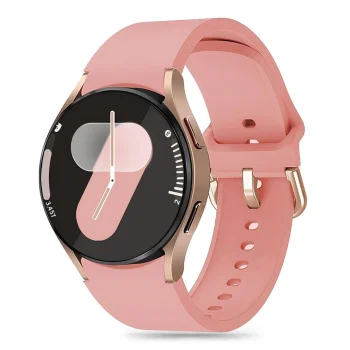Tech-Protect Silicone Strap for Samsung Galaxy Watch 4 / 5 Pro 6 7 FE - pink