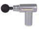 Relaxing Mini Muscle Massager Gun with 4 Nozzles Wireless Massage Device, Silver