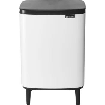 Brabantia Bo Hi Waste Bin 12 l, White