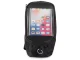 Waterproof bike bag with phone holder, grey