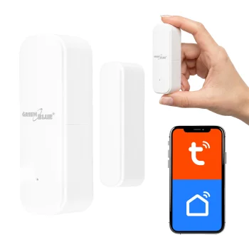 GreenBlue GB479 W Wireless WiFi Door and Window Sensor, White