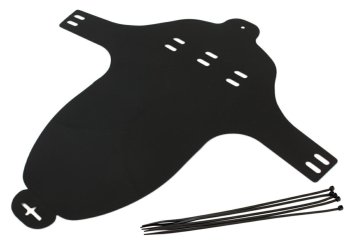 Universal front bike mudguard enduro, black