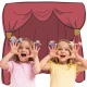 Puppet Theater Plush toy on finger 6 pcs