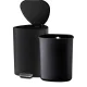 Joseph Joseph EasyStore 5L Pedal Bin, Matt Black