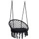 Sofotel BOHO Hammock Chair Hanging Swing for Patio and Garden, Black