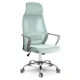 Sofotel Praga Office Chair with Micro-Mesh, Light Blue
