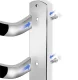 Wall-Mounted Towel Rack 50cm, Silver