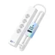 Smart Power Strip Meross MSP844 Matter 4 AC + 4 USB Fast Charging 30W PD