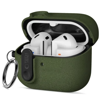 Tech-Protect Slim Hook Earbuds Case for Samsung Galaxy Buds 3 / 3 FE / 3 Pro - Green