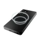 Puro Icon Silicone Case for Samsung Galaxy S25 Ultra, Black
