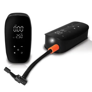 LTC Portable Air Compressor Tire Inflator with 6000mAh Power Bank LCD USB-C