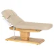 Electric SPA Treatment Bed Sillon Relax, 63–87 cm, Beige / Light Wood