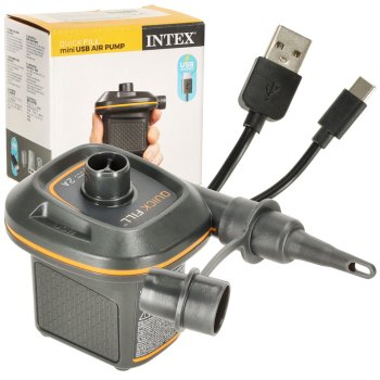 INTEX 66635 USB Electric Air Pump for Mattresses and Pool Inflatables