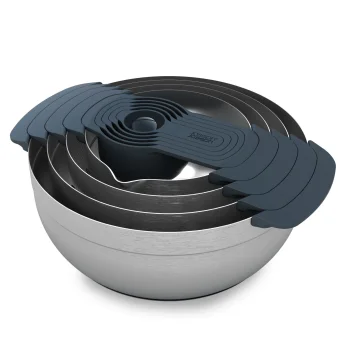 Food Preparation Bowl Set Joseph Joseph Nest 9, 9-Piece, Stainless Steel