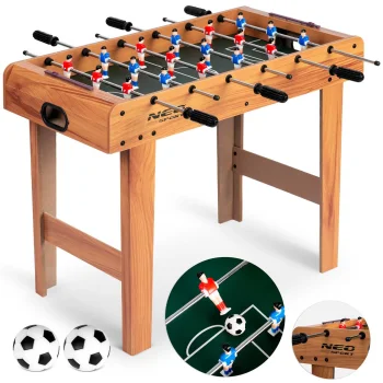 Neo-Sport NS-802 Wooden Foosball Table, 70x37x62 cm