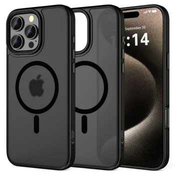 Tech-Protect MagMat MagSafe Case for iPhone 16 Pro Max, Black