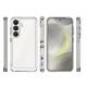Outer Space Case for Samsung Galaxy S25 Edge with Flexible Frame, Transparent