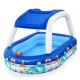Bestway 54370 Kids Pool with Canopy, 213 x 155 x 132 cm