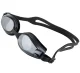 Swimming goggles with nose and ear plugs, black