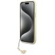 Guess iPhone 15 Plus Case 4G Charms Collection, Gray