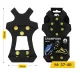 MOUNTAIN GOAT Ice Snow Traction Cleats Crampons Anti-Slip Snow Shoes Cleats for Men Women Hiking, Size M (37-40)