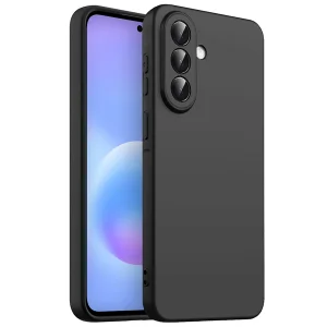 TFO Silicon dėklas telefonui Samsung Galaxy A57 5G, juodas