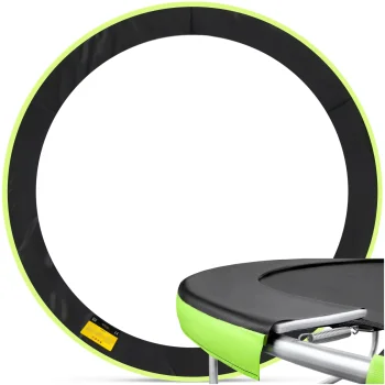 4FIZJO Trampoline Spring Cover 12FT (365-374 cm), Black/Green