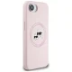 Karl Lagerfeld Silicone Karl&Choupette Heads MagSafe Case for iPhone 16e - Pink