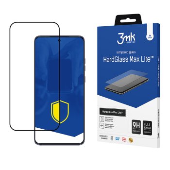 3mk HardGlass Max Lite Tempered Glass for Motorola Edge 50 Neo, Black