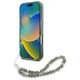 Guess IML Flowers Allover Electro Case for iPhone 16, Green