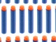 NERF Foam Bullets Darts 7.2 cm 200 pcs